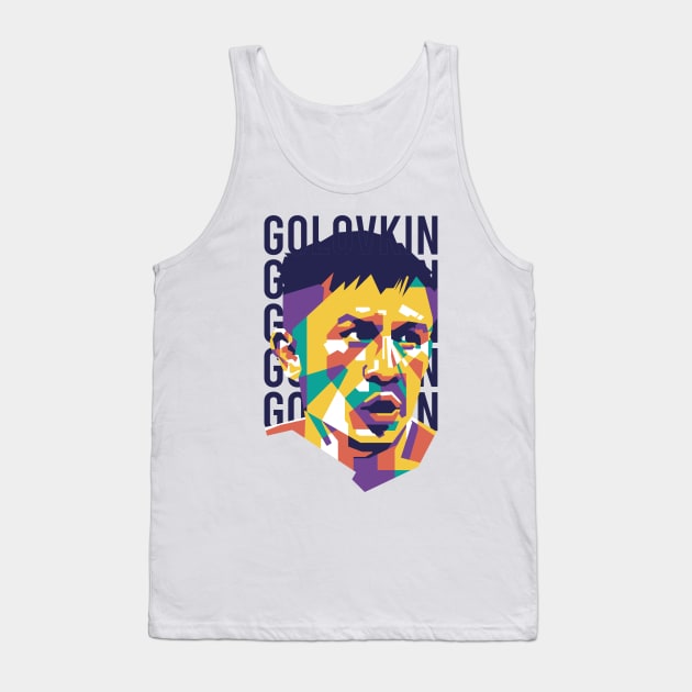 GGG Gennady Golovkin WPAP Tank Top by pentaShop